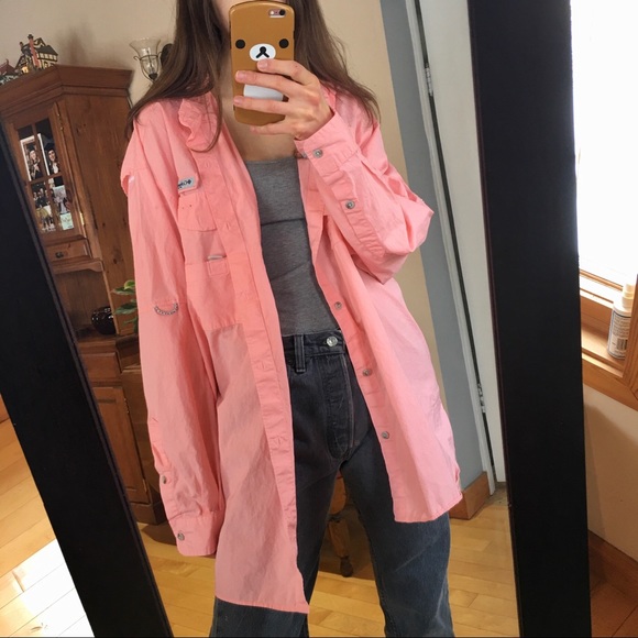Columbia Other - Columbia // pink PFG jacket